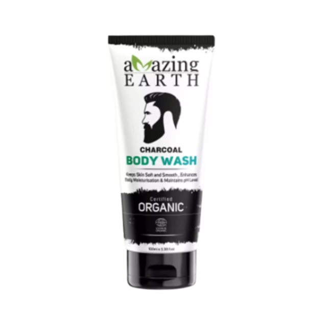 AMAzing Earth Organic Charcoal Body Wash