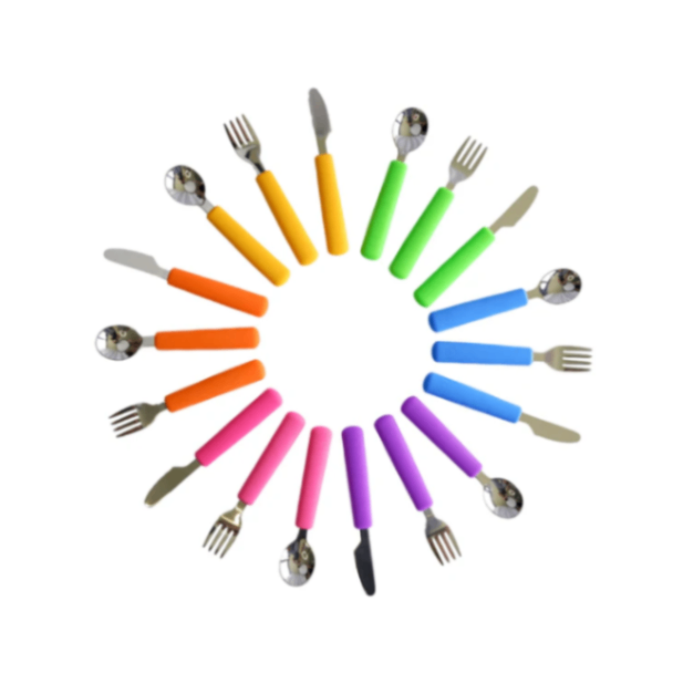Mindful Mealtime Rainbow Cutlery